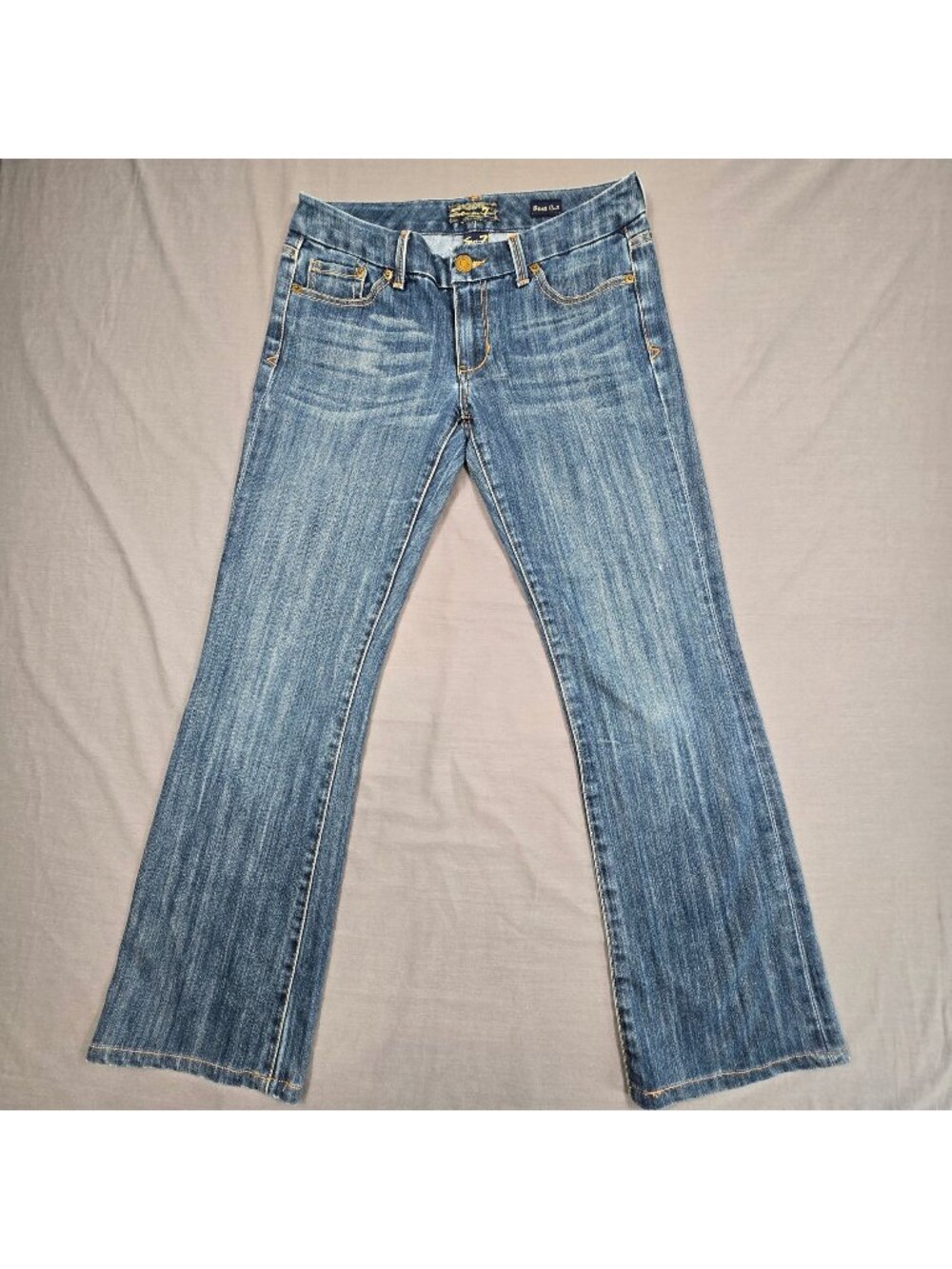 Seven7 Jeans Women’s Boot Cut Denim Pants Size 29 Blue Stretch